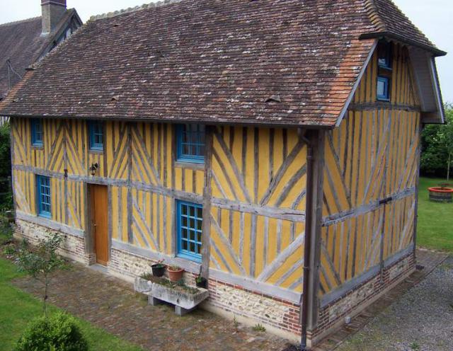 Maison normande à L'Oudon, (fr:L'Oudon).