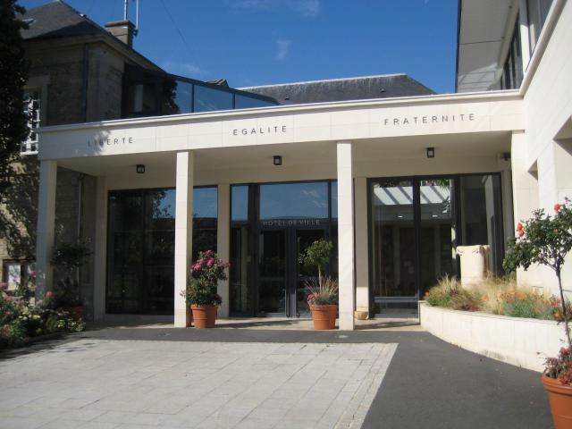 Mairie de Ouistreham, Calvados, france