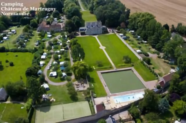 Camping Chateau de Martragny (Normandie)