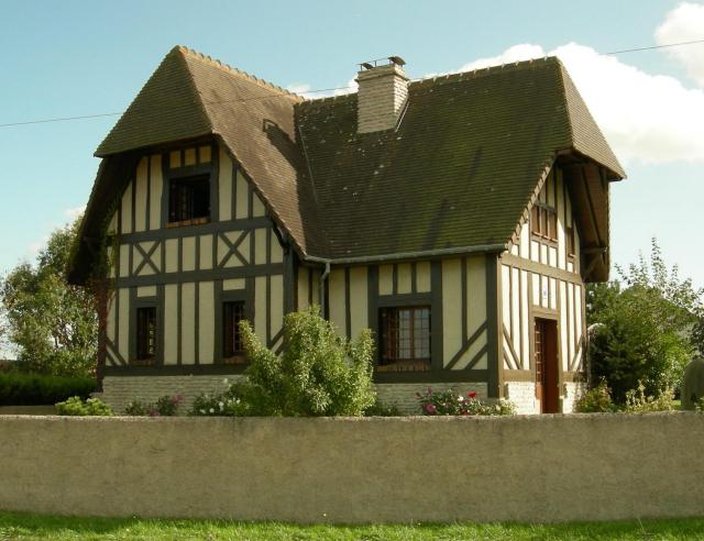 Typical house in Normandy