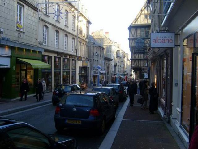Bayeux : la rue Saint Malo