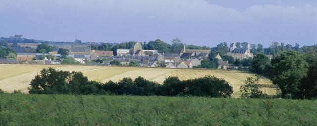 Fresney-le-Puceux, village of Calvados, France