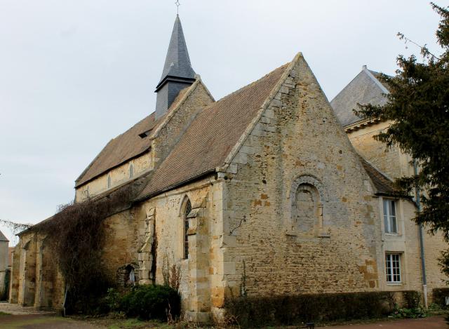 Chapelle de l'hospice Saint-Jacques à Cesny-Bois-Halbout (Calvados)