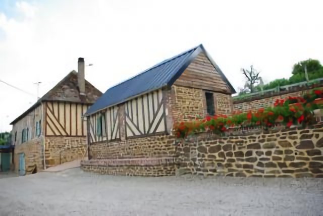 Maisons à colombages.