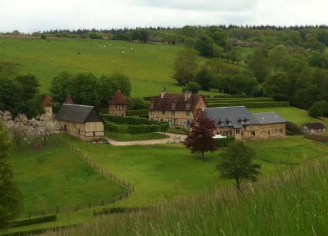 Pays d'Auge (Calvados), manoir des Champeaux (ou des Tourelles)