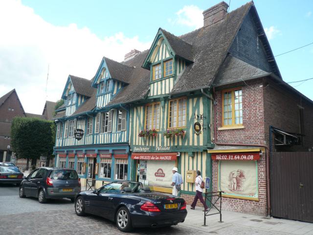 Maisons à colombages à Pont-l'Evêque