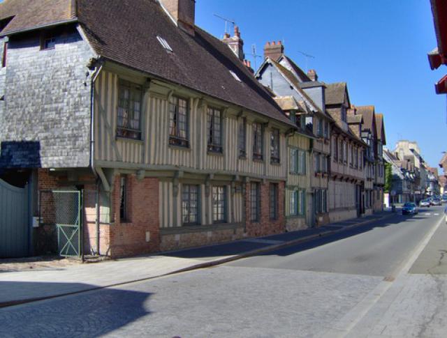 les maisons à pans de bois