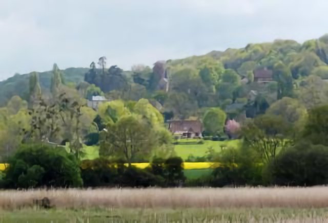 La belle campagne Normande--Norman scenery in May