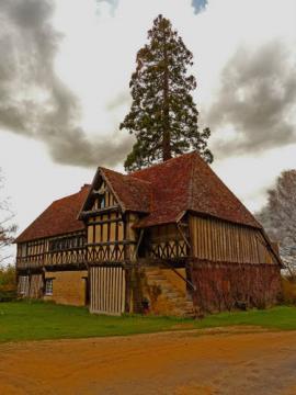 La maison normande et le Sequoia