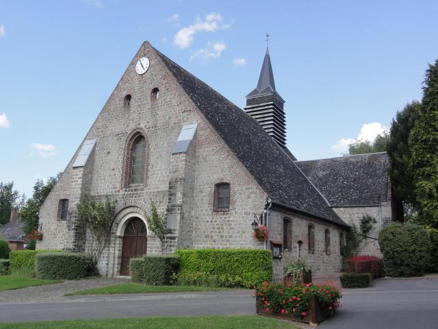 Seraucourt-le-Grand (Aisne) église Saint-Martin