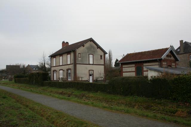 gare ferroviaire de la graverie - calvados - France