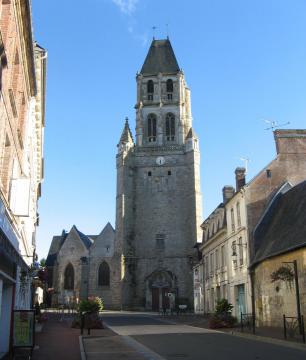 La cathédrale Notre-Dame d'Orbec.