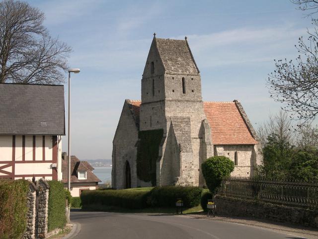 église St Martin de Cricqueboeuf, appelée Chapelle aux lierres XIIe (Calvados)