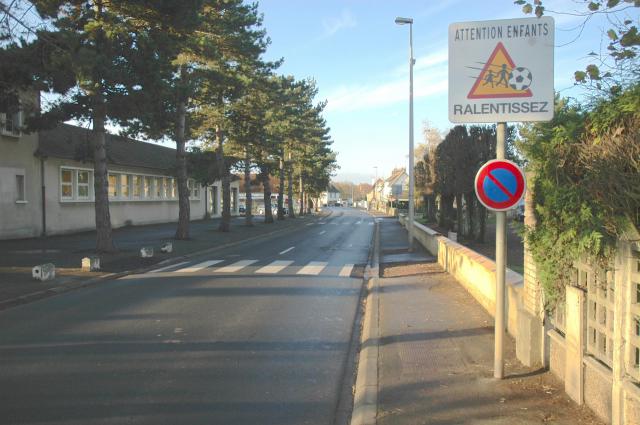 L'entrée Est de Saint Martin-de-Fontenay