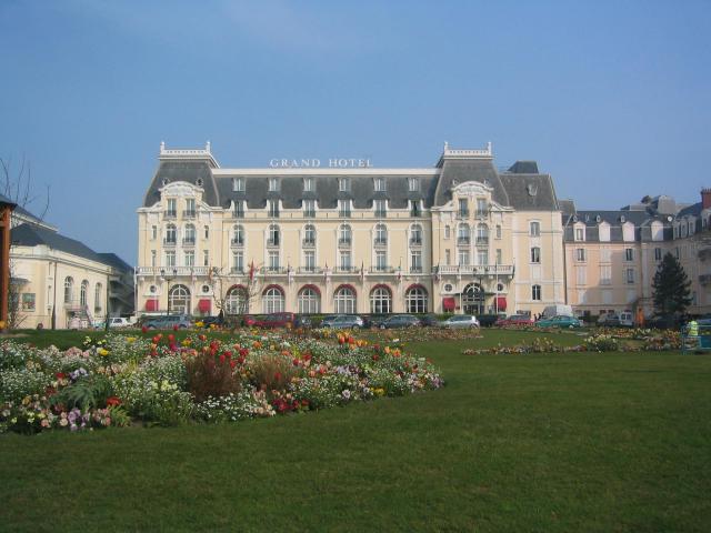 Le grand hôtel de Cabourg (Calvados, France) où séjourna Marcel Proust.