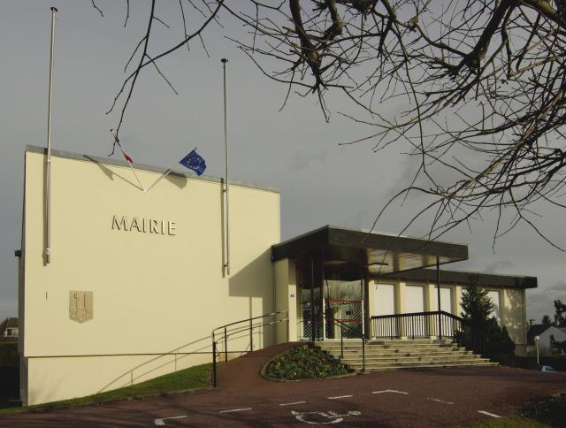 La nouvelle Mairie de Bretteville-sur-Odon.