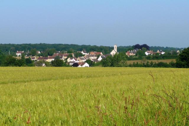 bourg de la commune de La Hoguette (14)