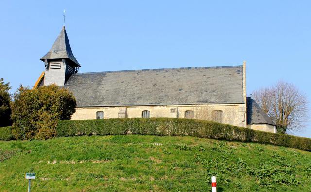 Église Saint-Martin à le Ham, Hotot-en-Auge (Calvados)