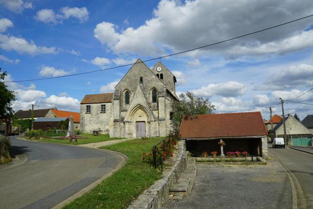 une vue du village.