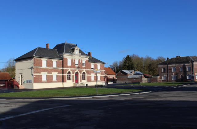 Place de la mairie.