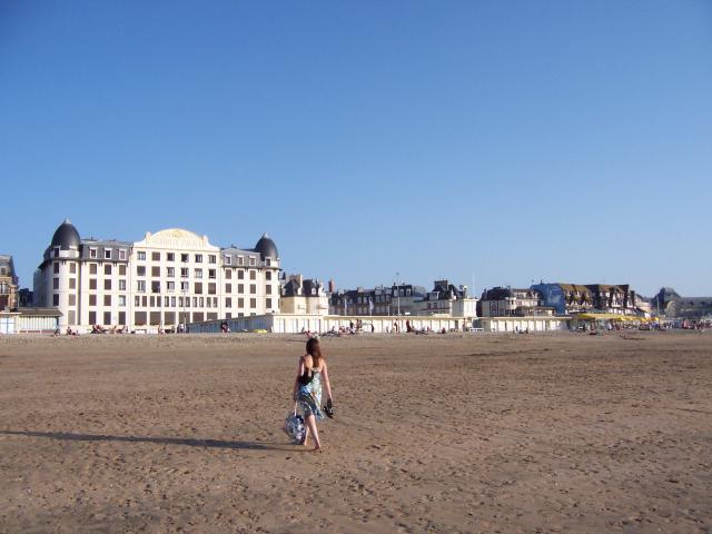 Plage et palace de Trouville