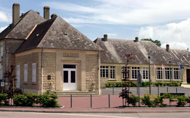 La Mairie de Formigny, Calvados.