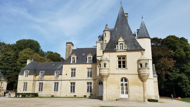 Chateau de Lion sur mer - Façade