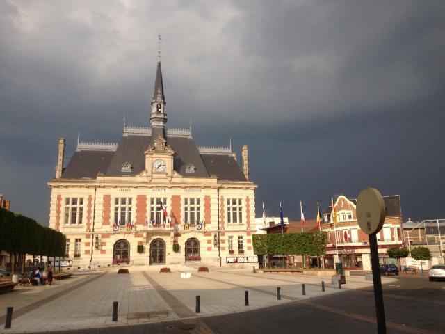 Hôtel de Ville de Chauny (Aisne, Picardie, France)