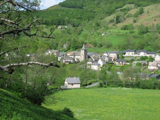 Saint-Jacques-des-Blats, vue sur le village