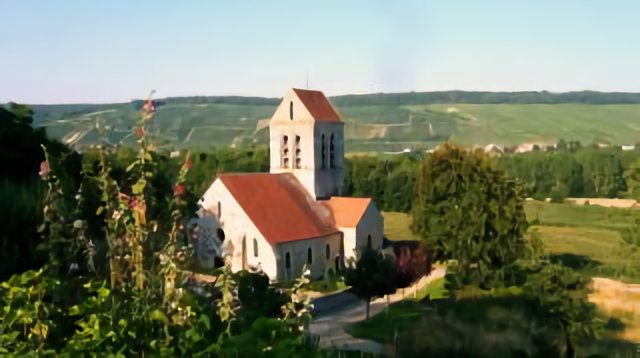 L'église de Courtemont-Varennes