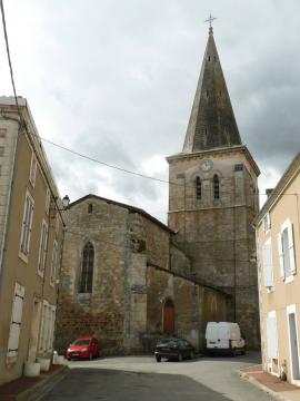 église de St-Claud, Charente, France