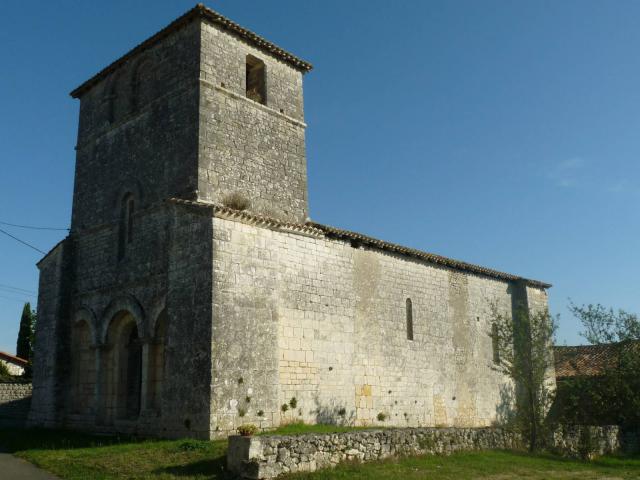 église de Saint-Cybard, Blanzaguet-Saint-Cybard (16), France