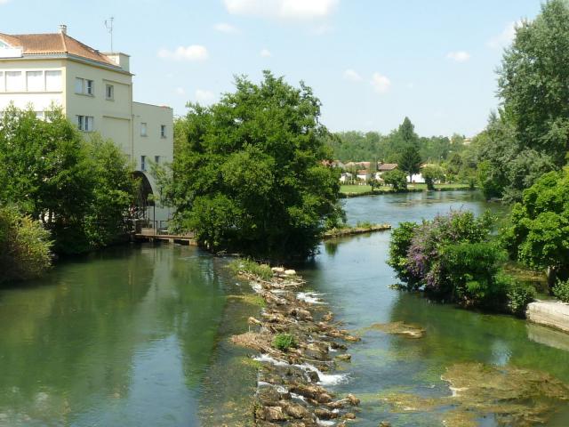 La Touvre au Pontouvre (16), France.