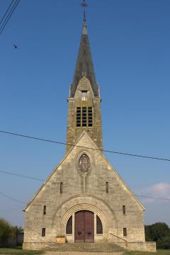 Église Saint-Martin de Craonne / Craonne, Aisne, France