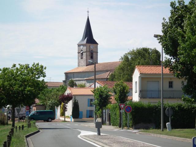 Entrée d'Arvert en venant d'Etaules