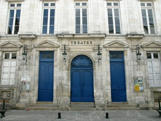 Façade du Théatre Rochefort Charente Maritime France