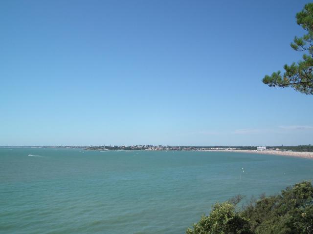 La Gironde vue du parc de l'estuaire à Saint-Georges-de-Didonne.