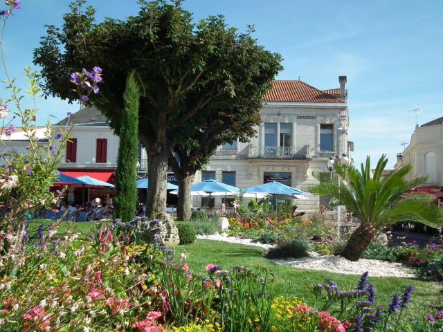 La place de Verdun à Saint-Georges-de-Didonne