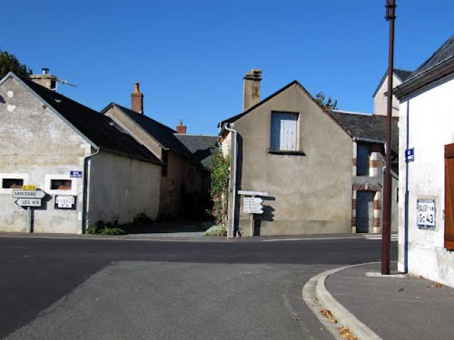 Plaque Michelin - Rians, Cher, Centre, France