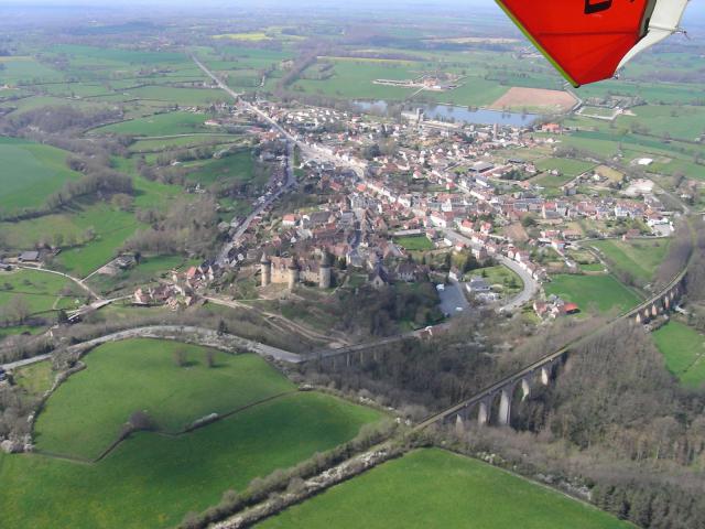 Ville de Culan (vue du Sud Est)