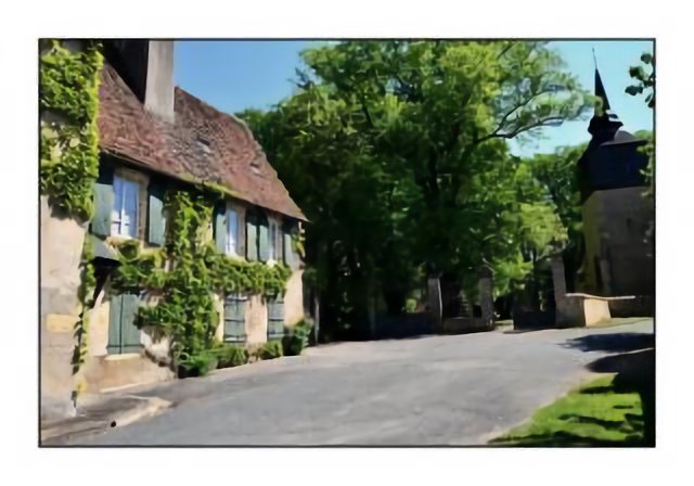 Bannegon. Entrée du parc du château.