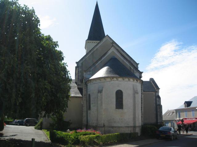 chevet église Saint-Ursin, La Chapelle Saint Ursin.