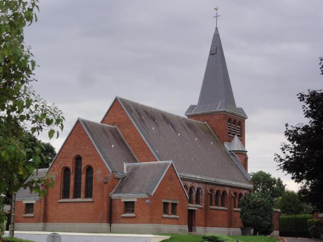 Amigny-Rouy (Aisne) église Saint-Quentin