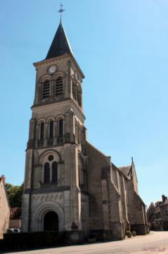Eglise Saint Germain XI°, XIX°, XX° (18, Blet)