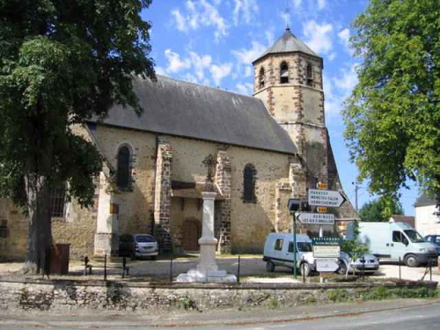 Morogues l'église du 14e siècle