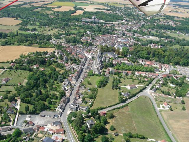 Châteauneuf sur Cher (Vue de l'Est)