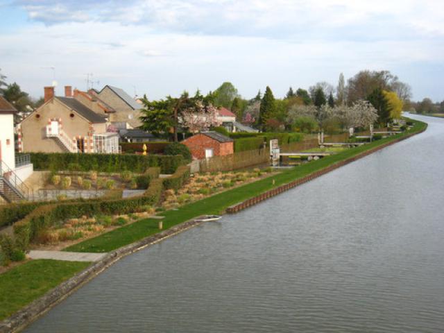 Vue des berges.