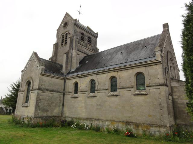Chavigny (Aisne) église Saint-Marcel