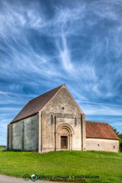 Eglise Saint-Paul. Saint-Georges-de-Poisieux, Cher.