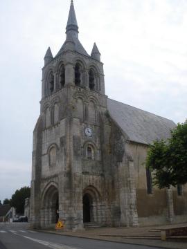 Sainte-Solange (Cher, Fr), roman church